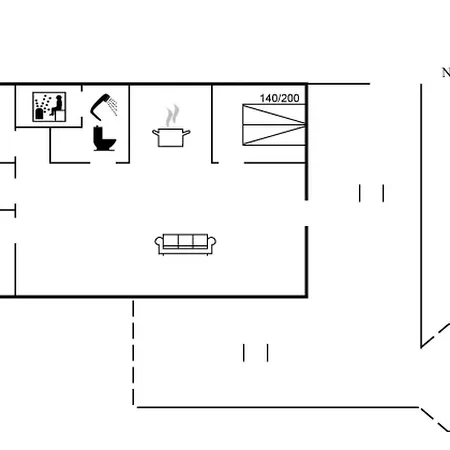 Elinbjoern - 1km From The Sea By Interhome Feriehus Vejers Strand
