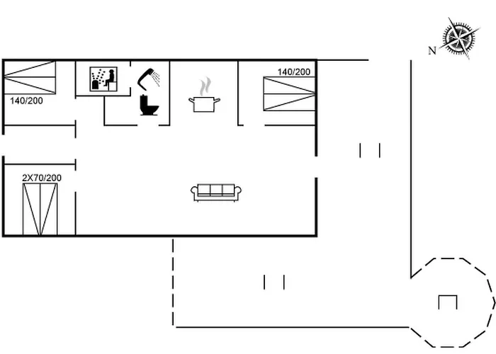 Elinbjoern - 1km From The Sea By Interhome *